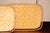 Boho Chic Set of 3 Vintage Boho Woven Rattan and Bamboo Tiki Trays For Sale - Image 3 of 7