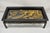 Mid 20th Century Vintage Chinese Relief Carved Ho Ho Bird Glass Top Display Oriental Coffee Table For Sale - Image 5 of 13