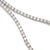 14k White Gold 4-Prong 9.83ctw Lab Grown Diamond Tennis Chain Necklace For Sale In Houston - Image 6 of 8