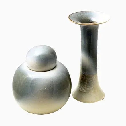 1970s Round Lidded Vase from Bucci-Pesaro, 1970s For Sale - Image 5 of 5