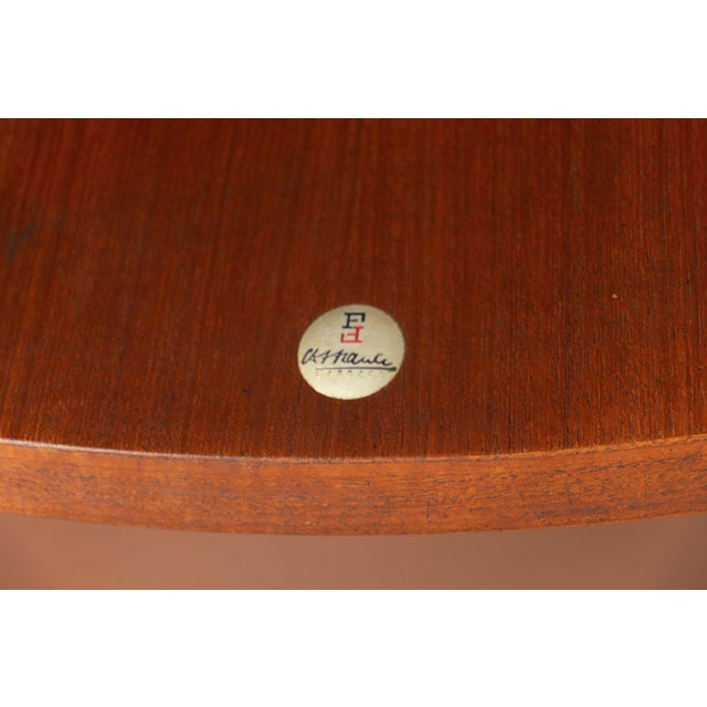 Mid-Century Danish Drop Leaf Dining Table by Peter Hvidt and Orla Mølgaard-Nielsen for France & Søn, 1960s For Sale - Image 9 of 10