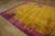 Textile 1920s Yellow Canary Floral Antique Chinese Art Deco Carpet 8' 10'' X 11' 4'' Knotted Wool Rug For Sale - Image 7 of 12