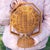 Wood Folding Rattan Basket For Sale - Image 7 of 7