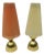 Art Deco Brass Table Lamps, 1940s, Set of 2 For Sale