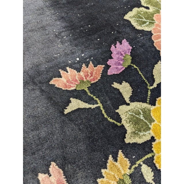 1920s 1920s Antique Chinese Art Deco Rug by Nichols Workshop For Sale - Image 5 of 8