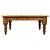A charming and characterful 20th-century pine farmhouse coffee table, combining traditional country styling, generous...