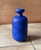 Studio Ceramic Art Vase with Blue Lava Glaze by Hartwig Heyne for Hey Keramik, West Germany, 1970s For Sale - Image 12 of 16