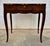 1940s 1940s French Louis XV Vanity Table with Mirror and Side Drop Leaves For Sale - Image 5 of 10