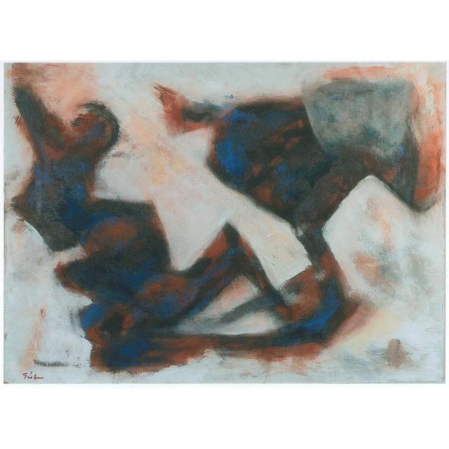 Abstract Expressionism is an original artwork realized by Giorgio Lo Fermo in 2014. Oil on canvas applied on hardboard....