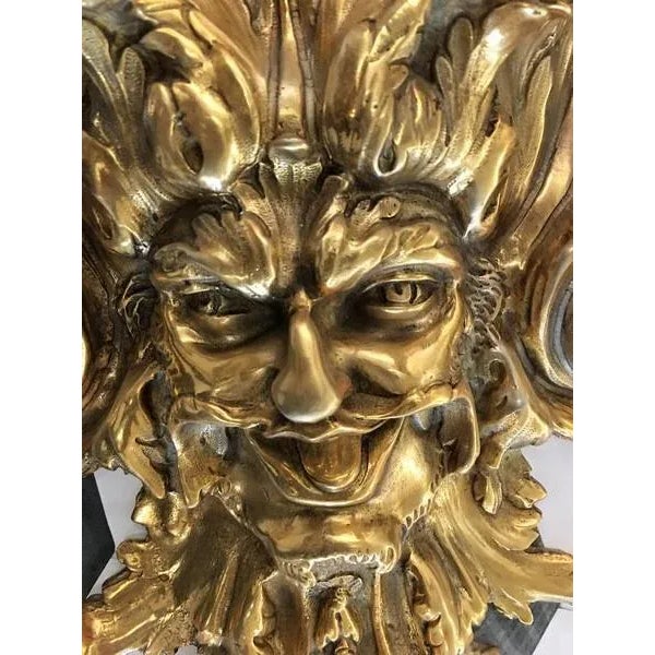 1990s Vintaged Finish European Gold Candle Sconces - a Pair For Sale - Image 4 of 9