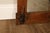 Brown Gustav Stickley Antique Mission Oak Wall Mirror With Coat Hooks #66 For Sale - Image 8 of 18
