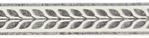 Sample, Scalamandre Vigne Velvet Tape, Smoke Fabric