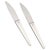 Small Caravel Lunch Knives by Henning Koppel for Georg Jensen, 1940s, Set of 2 For Sale - Image 6 of 6