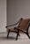 Black Danish Modern Black Lacquered Beech and Lounge Chair by Illum Wikkelsø, 1955 For Sale - Image 8 of 15
