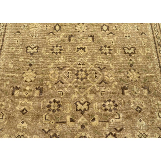 Turkish Vintage Rug 3' x 9'6" For Sale - Image 4 of 4