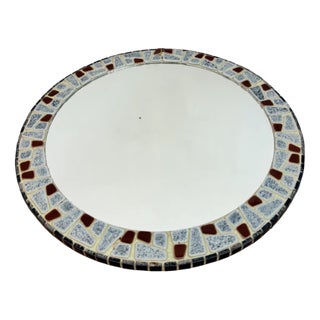 Vintage Mosaic Mirror, 1970s For Sale