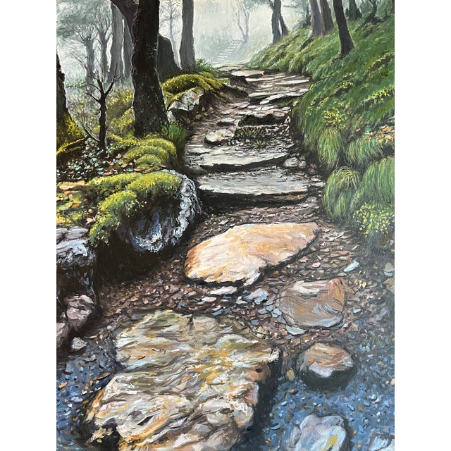 Contemporary Steve Schaaf "Into the Mist" For Sale - Image 15 of 18