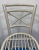 Baker Furniture Company Baker / McGuire Modern Dove Gray Outdoor Gondola High Top Dining Table and Chairs Set For Sale - Image 4 of 8