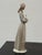Off-white Nao for Lladró Girl in Apron Holding Duck Porcelain Figurine, Signed For Sale - Image 8 of 12