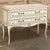 Vintage French Provincial Painted Commode For Sale - Image 4 of 18