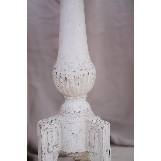 Wood Early 19th Century Pair of French Side Tables For Sale - Image 7 of 7