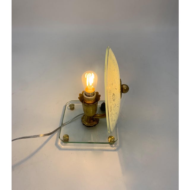 Table Lamp attributed to Fontana Arte, 1940 For Sale - Image 4 of 6