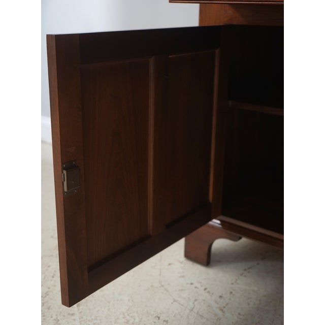Country Chippendale Hand Crafted Walnut Cupboard For Sale In Philadelphia - Image 6 of 18