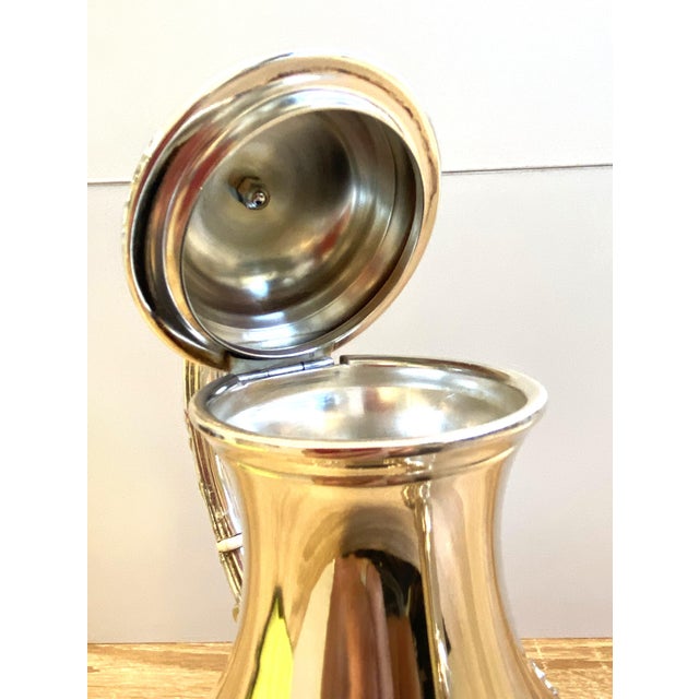 Metal Louis XV Style Rocaille Silver Metal Coffee Pot, 1890s For Sale - Image 7 of 15