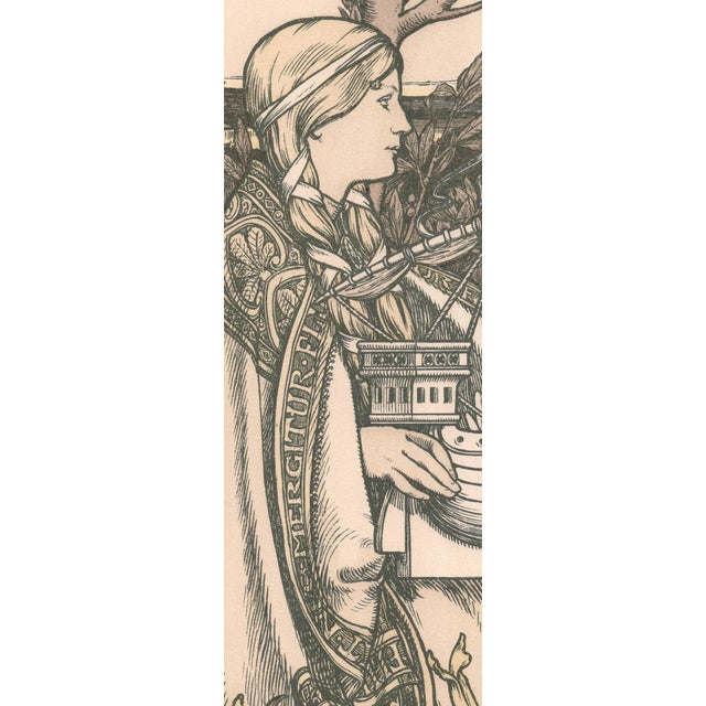 Late 19th Century Adolphe Giraldon, Lutèce, 1898, Original Lithograph For Sale - Image 5 of 10