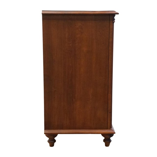 Durham Furniture Saville Row Collection Solid Cherry Early American 66" Triple Dresser 980-173 For Sale - Image 12 of 15