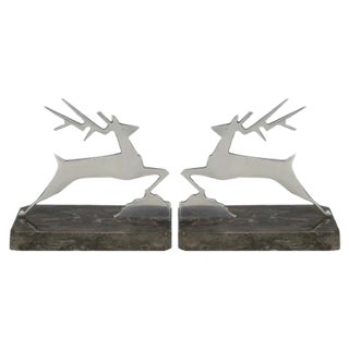 Art Deco Bookends, Set of 2 For Sale