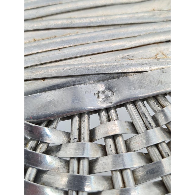 Modernist French Aluminum Fruit Basket, 1960s For Sale - Image 11 of 12