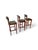 English Chesterfield Bar Stools, Set of 3 For Sale - Image 5 of 7