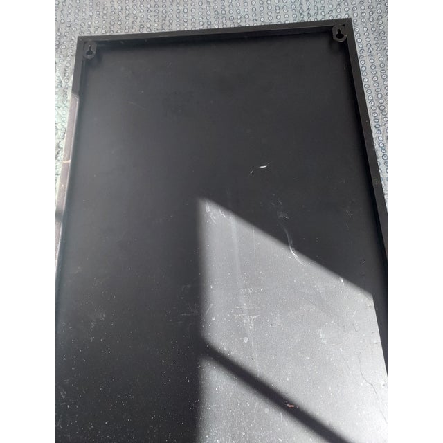 Late 20th Century Metal Wall Mount Two Pocket Organizer Magazine Rack Industrial Chic for Workshop, Garden, Kitchen, Office For Sale - Image 5 of 5