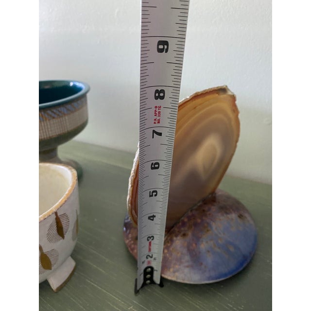 1980s Mark Hines Raku Lidded Pottery Vessel For Sale - Image 17 of 18