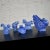 Mid Century Niloak Pottery Blue Vases and Objet d'Art 24 Piece Collection For Sale - Image 6 of 13