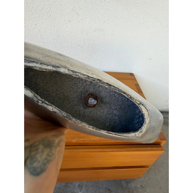 Vintage Polished Aluminum Sailboat, 1970s For Sale - Image 17 of 18