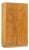Milo Baughman for Thayer Coggin Mid Century Birdseye Maple and Brass Armoire Dresser For Sale