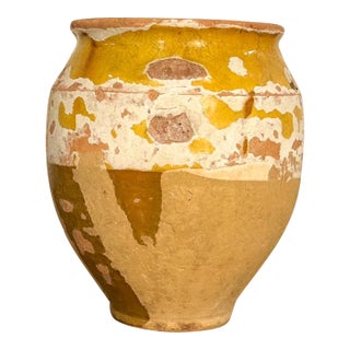 Antique French Confit Pot For Sale