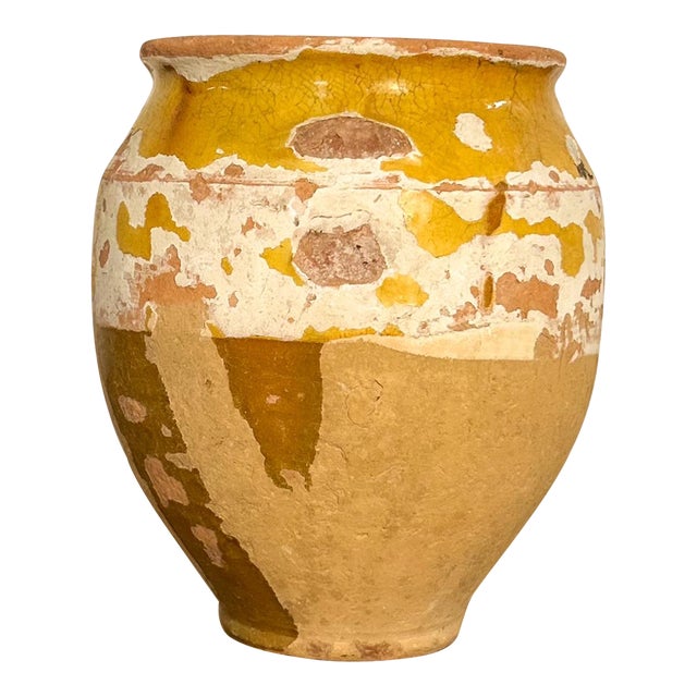 Antique French Confit Pot For Sale