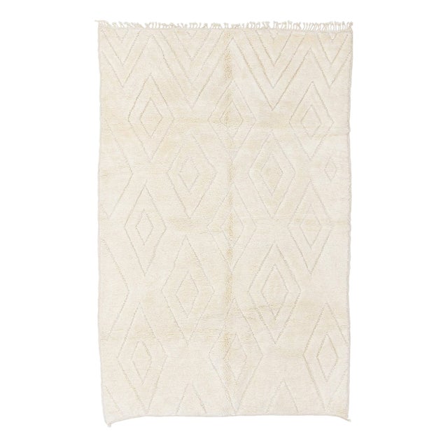 Hand-Knotted Wool Rug by Azele Studio For Sale