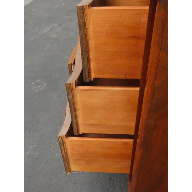 Brown Kent Coffey Mid Century Modern Long Dresser Bathroom Vanity 6892 For Sale - Image 8 of 15