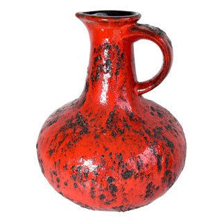Fat Lava Ceramic Pot from Scheurich Keramik, 1950s For Sale