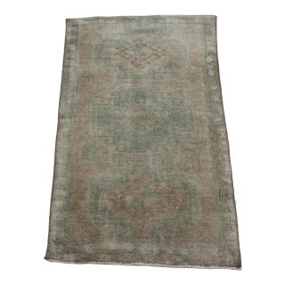 Mini Turkish Rug - 20"x34.5" For Sale