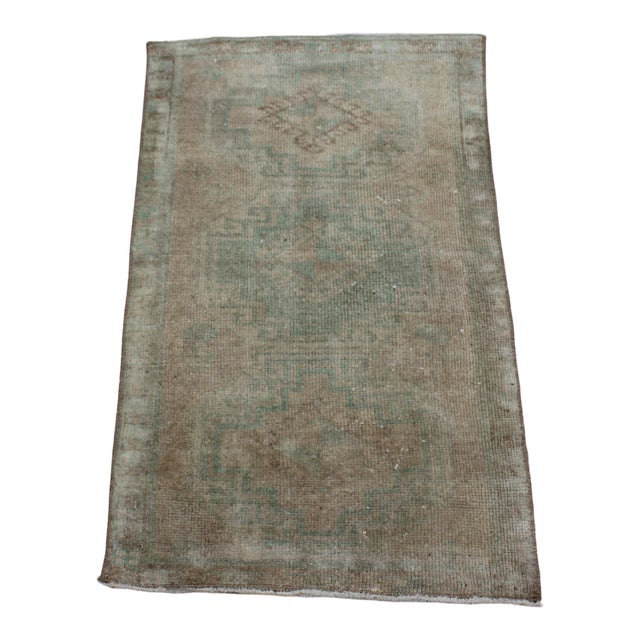 Mini Turkish Rug - 20"x34.5" For Sale