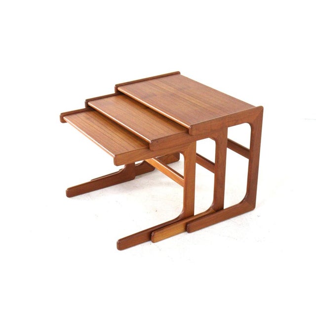 Nesting Tables from Salin Nyborg, Denmark, 1960s, Set of 3 For Sale - Image 14 of 18