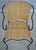 Brown Glass Top Bamboo Table + 4 Iron Wicker Chairs For Sale - Image 8 of 18