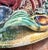 1970s Ceramic Majolica Crab Plate For Sale - Image 9 of 11