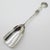 Italian Vintage Italian Handmade Genuine Silver Sugar Spoon With Flower Design, Made in Tuscany (Arezzo) For Sale - Image 3 of 9