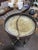 Antique Civil War Era Painted Wood Drum With Rope Tension and Leather Ears For Sale - Image 6 of 6
